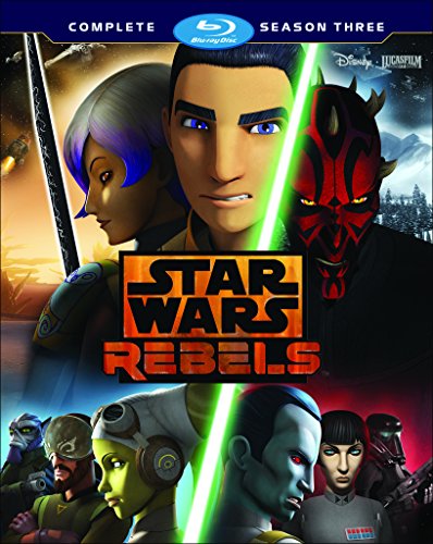 STAR WARS REBELS: THE COMPLETE SEASON THREE [BLU-RAY] (BILINGUAL)