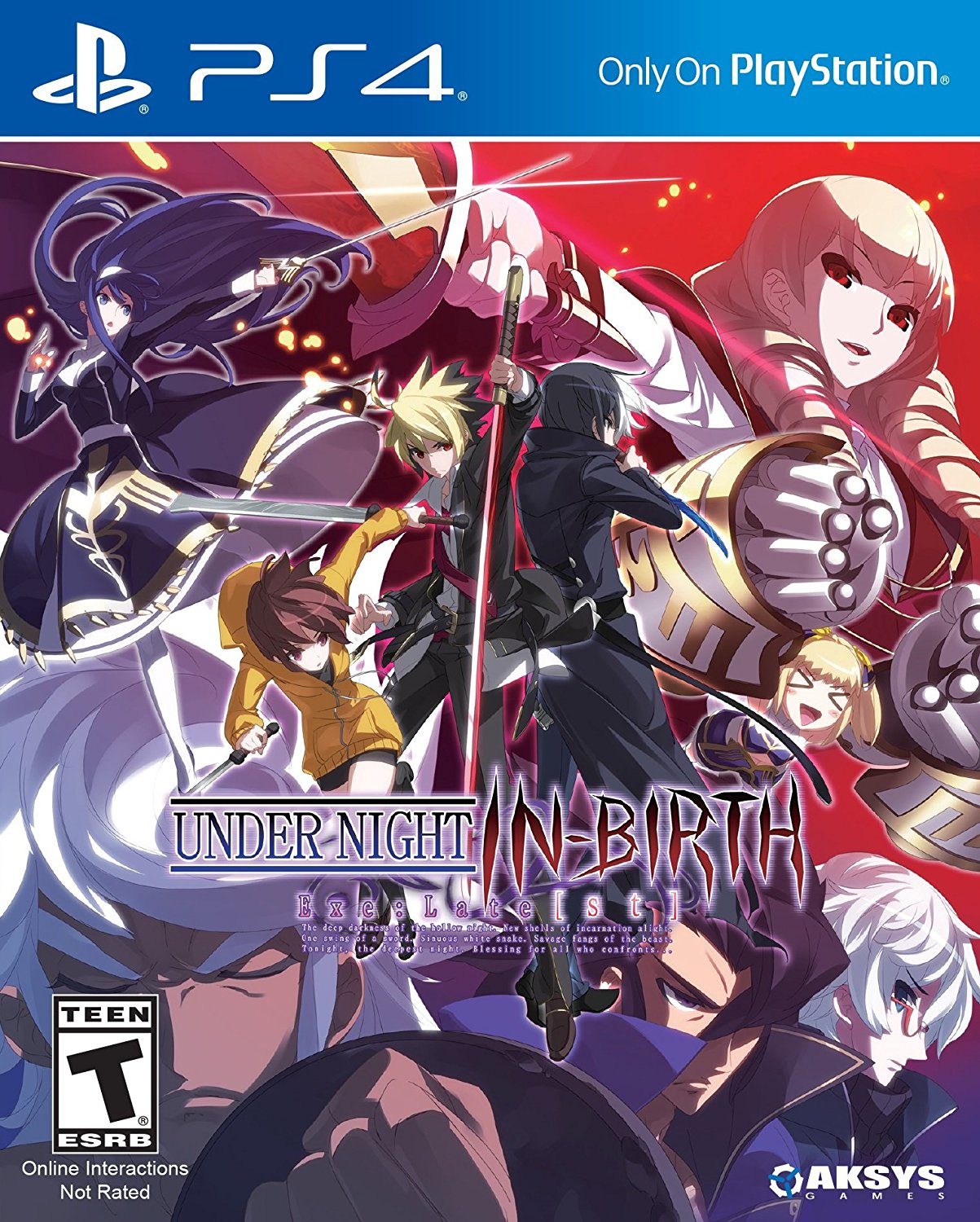 UNDER NIGHT IN-BIRTH EXE:LATE[ST]  - PS4
