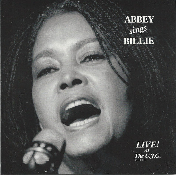 LINCOLN, ABBEY  - ABBEY SINGS BILLIE V1