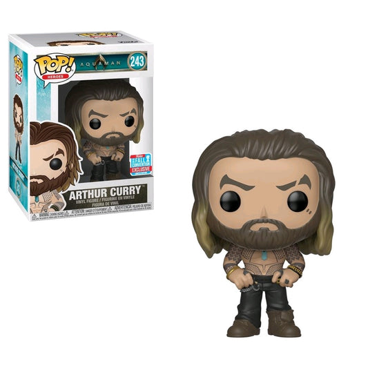 AQUAMAN: ARTHUR CURRY #243 (SHIRTLESS) - FUNKO POP!-2018 FALL CON