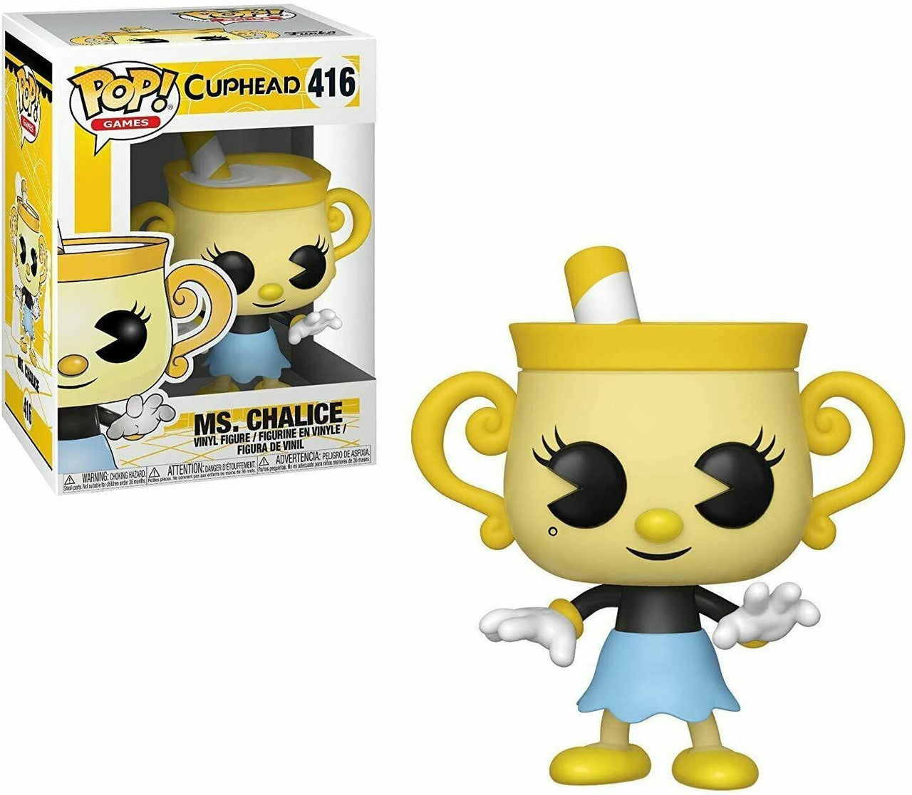 CUPHEAD: MS. CHALICE #416 - FUNKO POP!