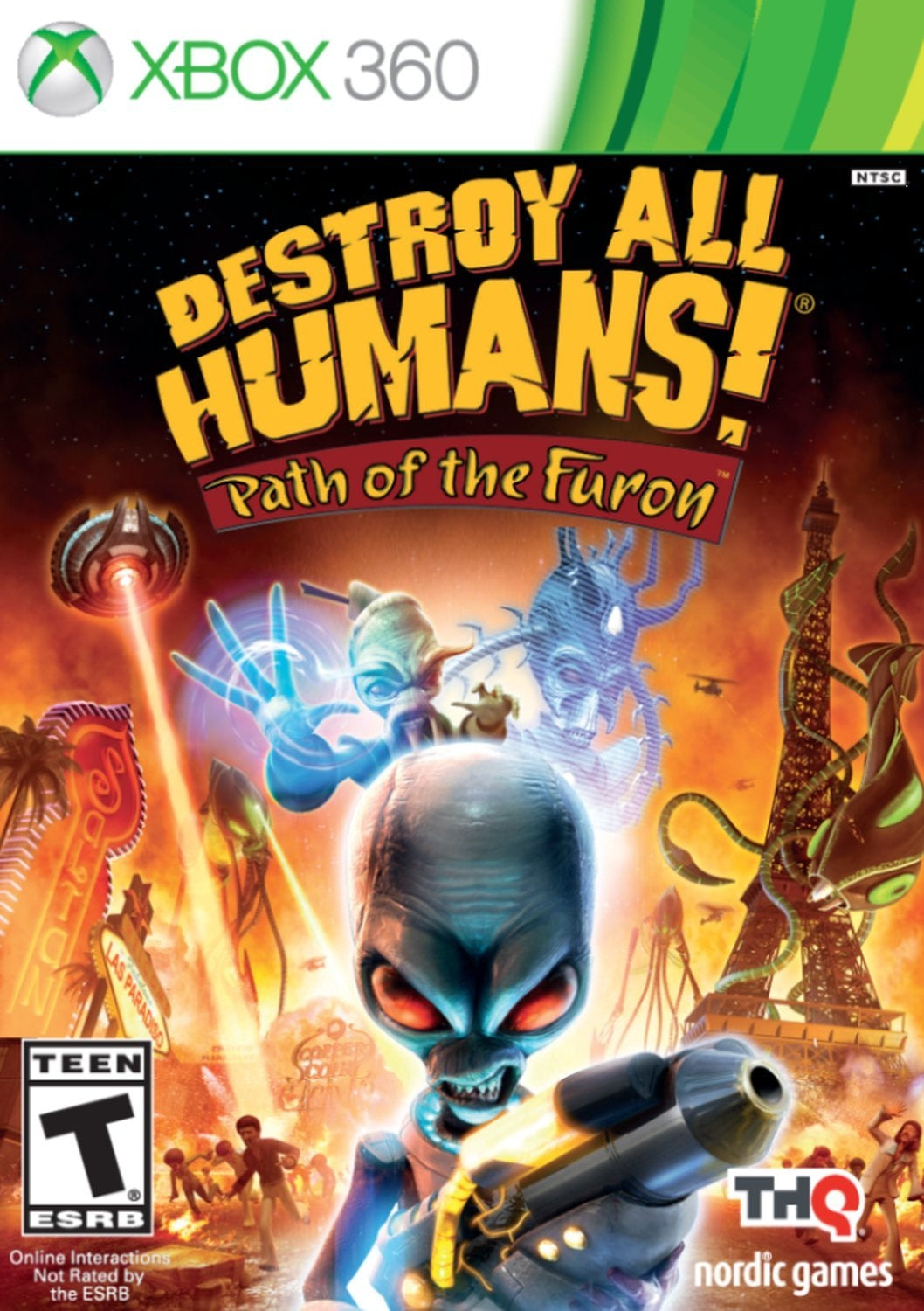 DESTROY ALL HUMANS: PATH OF THE FURON  - XBX360