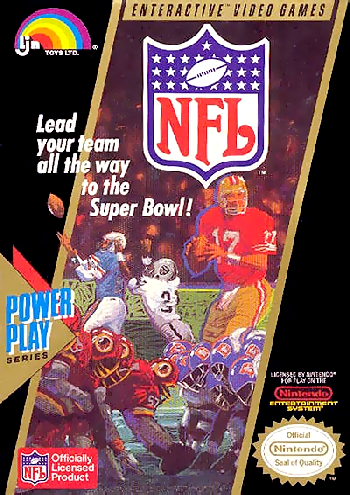 NFL FOOTBALL  - SNES (W/BOX)