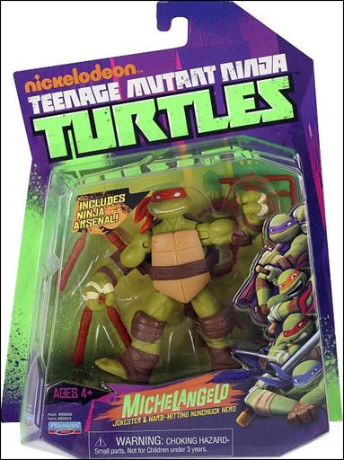 TMNT (2012 SERIES): RAPHAEL/LEONARDO/MICHELANGELO/DONATELLO - PLAYMATES-SET OF 4