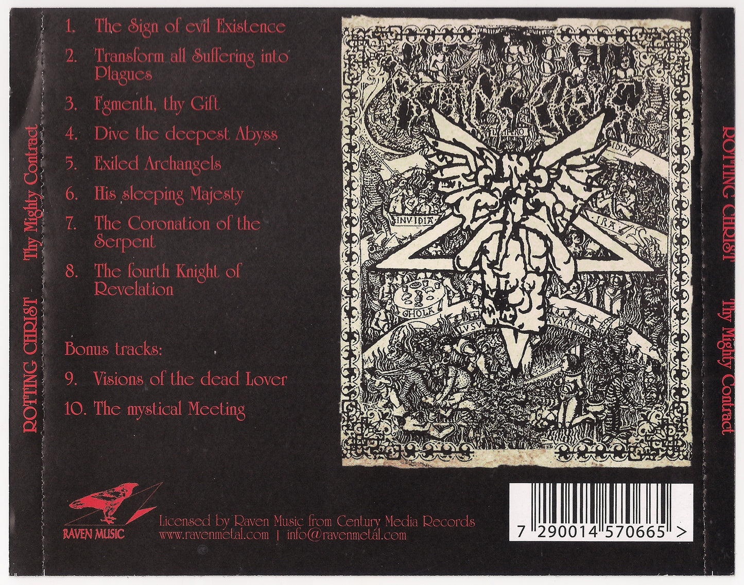 ROTTING CHRIST  - MIGHTY CONTRACT