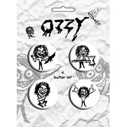 OZZY - BUTTON SET OF 4