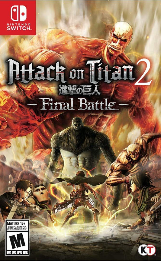 ATTACK ON TITAN 2: THE FINAL BATTLE  - SWITCH