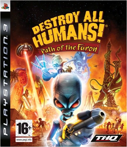 DESTROY ALL HUMANS PATH OF THE FURON PS3