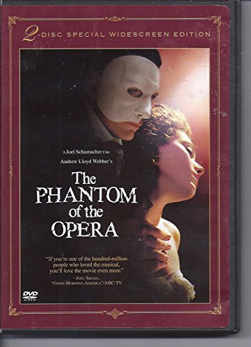 PHANTOM OF THE OPERA  - DVD-2004-GERARD BUTLER-2-DISC SPECIAL ED