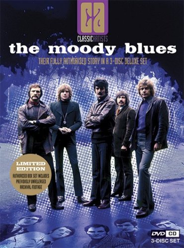 MOODY BLUES  - DVD-CLASSIC ARTISTS [3 DISCS]