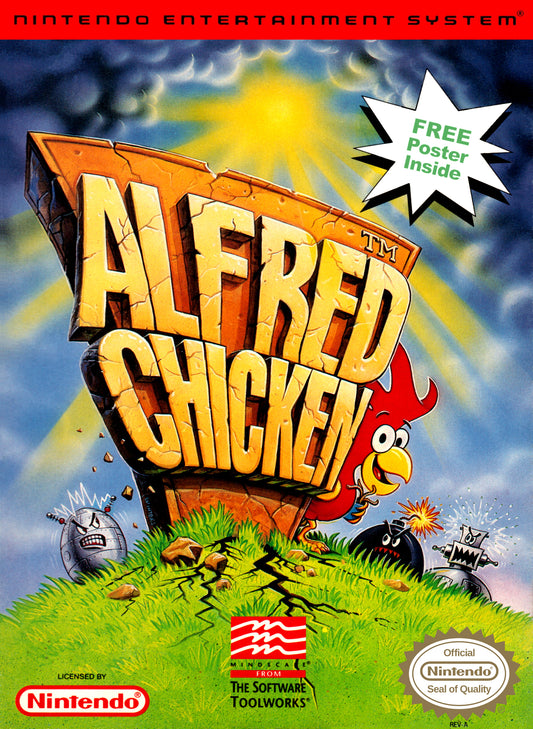 ALFRED CHICKEN  - NES (W/BOX)