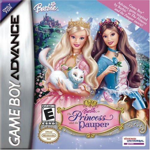 BARBIE: PRINCESS & THE PAUPER  - GBA