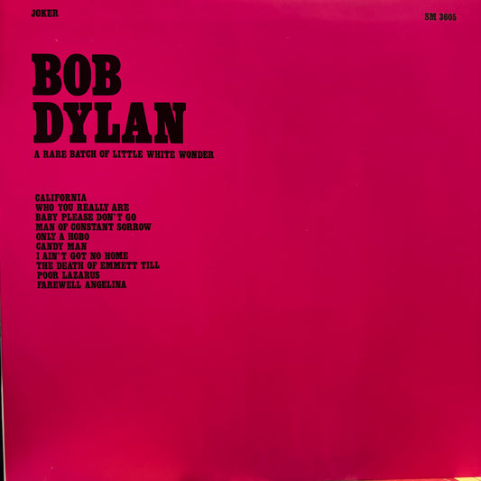 Bob Dylan - A Rare Batch Of Little White Wonder (Used LP)