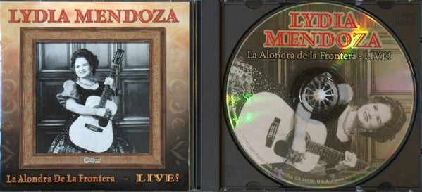 MENDOZA, LYDIA  - LA ALONDRA DE LA FRONTERA...