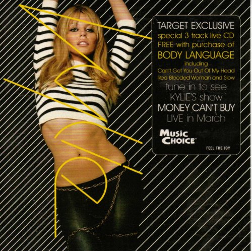 MINOGUE, KYLIE - 3 TRACK LIVE CD