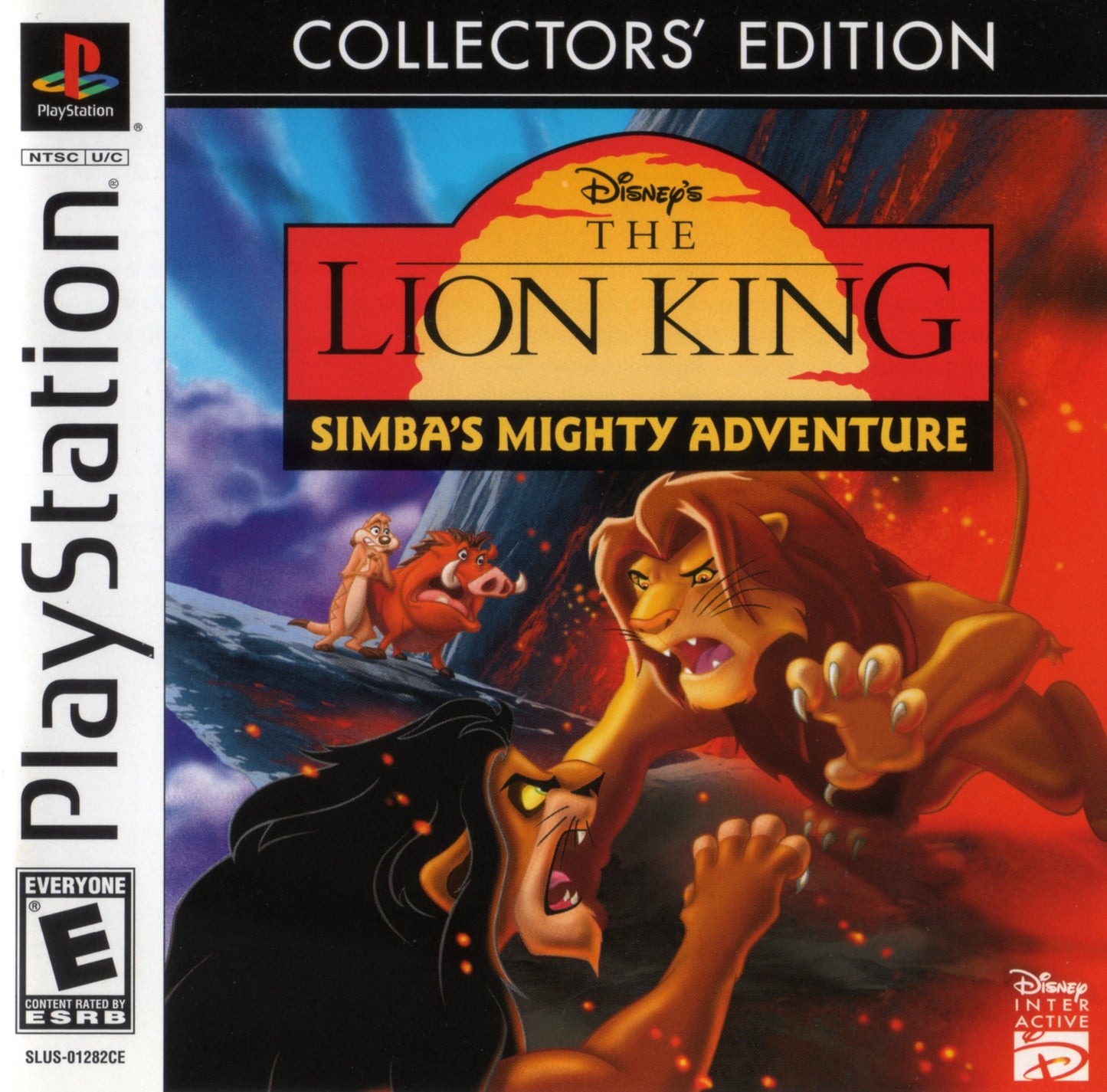 LION KING: SIMBA'S MIGHTY ADVENTURE  - PS1