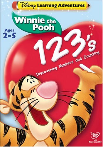 DISNEY'S LEARNING ADVENTURES: WINNIE THE POOH, 1 2 3'S  DISCOVERING NUMBERS AND COUNTING