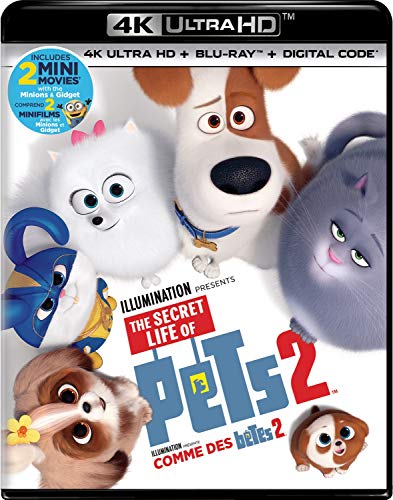 THE SECRET LIFE OF PETS 2 [4K + BLU-RAY + DIGITAL] (BILINGUAL)