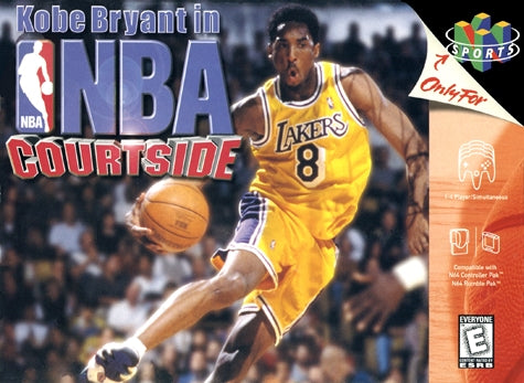 KOBE BRYANT IN NBA COURTSIDE  - N64 (W/BOX)