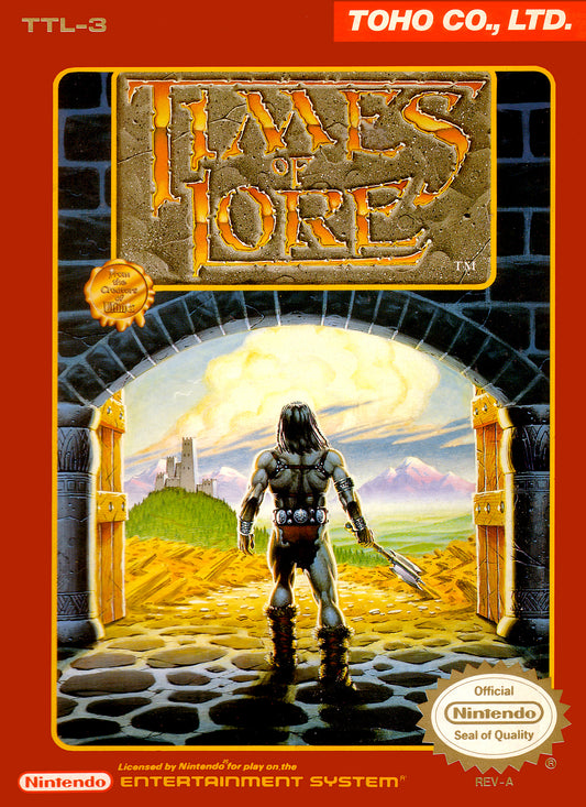 TIMES OF LORE  - NES (W/BOX)