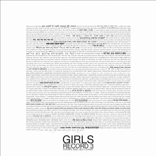 GIRLS - RECORD 3: FATHER, SON, HOLY GHOST