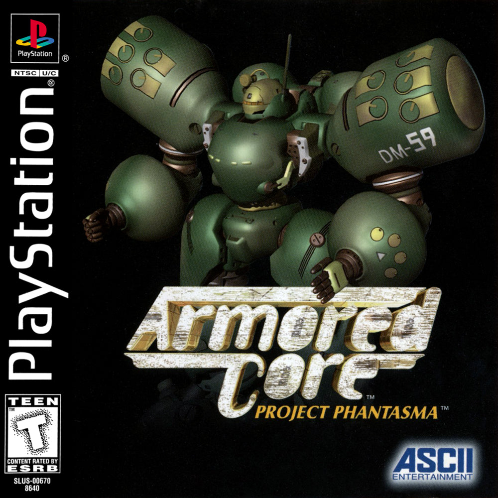 ARMORED CORE: PROJECT PHANTASMA  - PS1