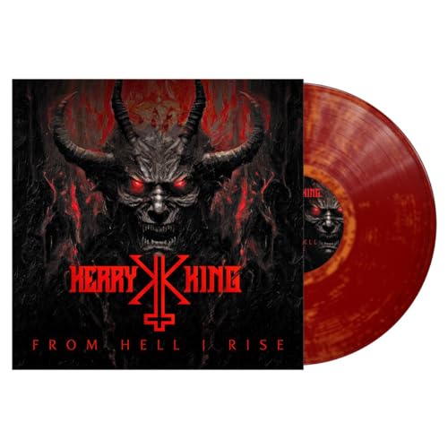 KERRY KING - FROM HELL I RISE (BLACK, DARK RED MARBLE VINYL)