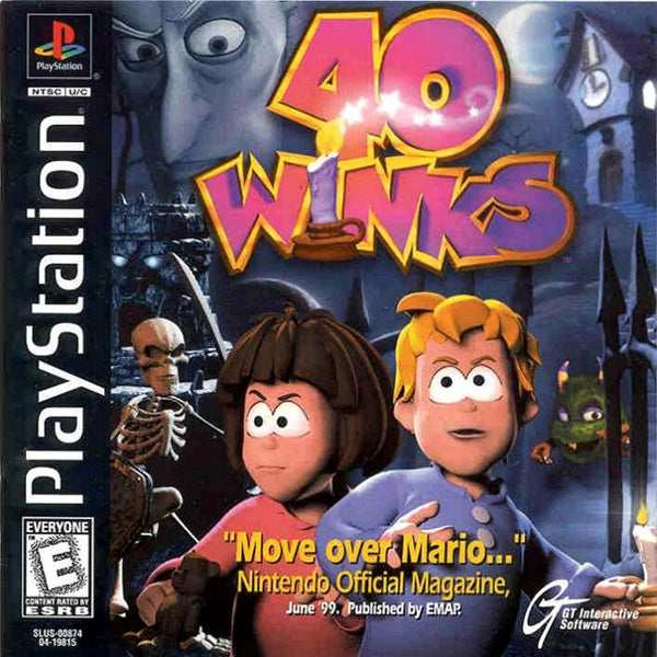 40 WINKS  - PS1