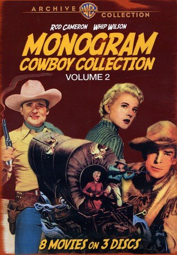 MONOGRAM COWBOY COLLECTION  - DVD-VOLUME 2-WARNER ARCHIVE (4 DISCS)