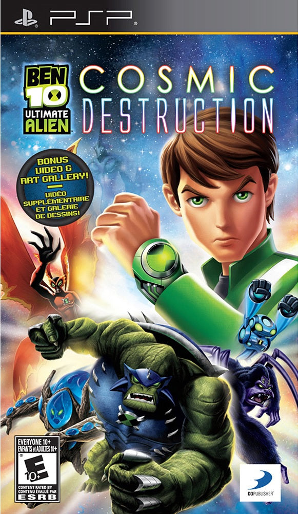 BEN 10: ULTIMATE ALIEN: COSMIC DESTRUCTI  - PSP