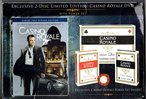 JAMES BOND[007] CASINO ROYALE [LIMITED EDITION 2 DISC SET] WITH POKER SET