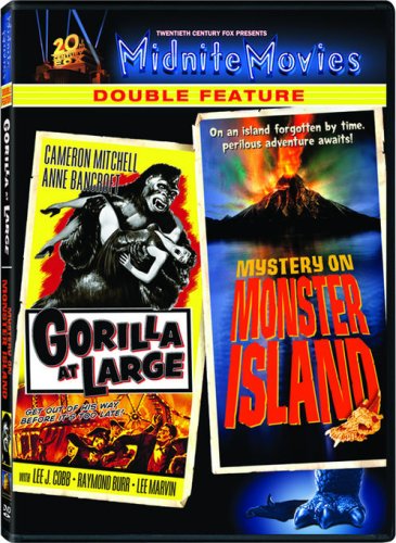 GORILLA AT LARGE/MYSTERY ON MONSTER ISLA  - DVD-MIDNITE MOVIES DOUBLE FEATURE