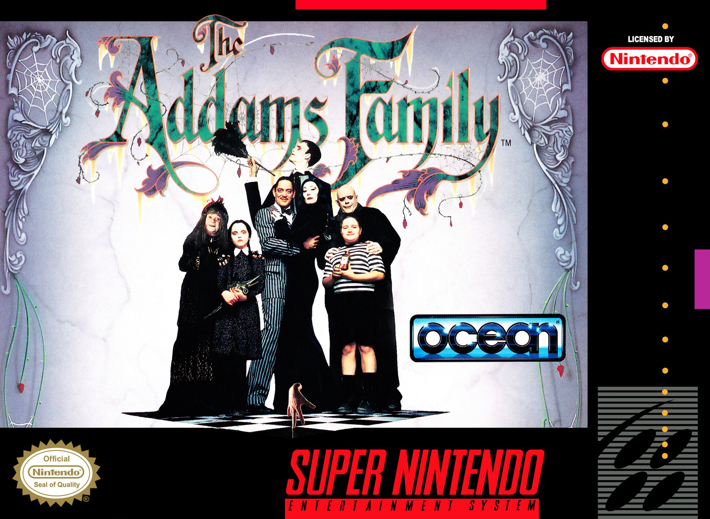 ADDAMS FAMILY  - SNES