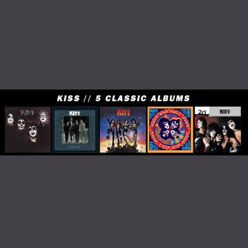 KISS - 5 CLASSIC ALBUMS (5CD