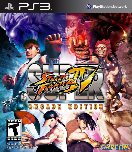 SUPER STREET FIGHTER IV: ARCADE EDITION  - PS3