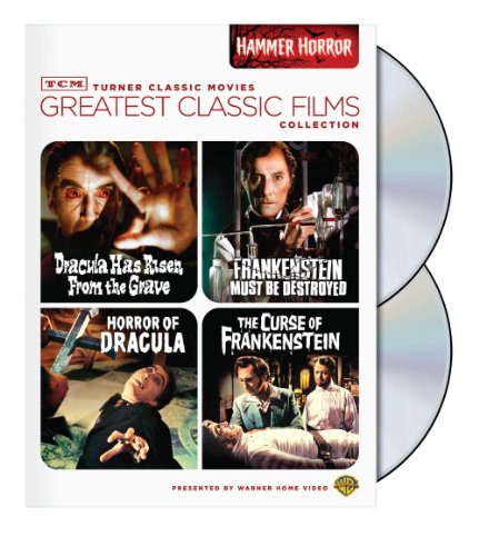 TCM GREATEST CLASSIC FILMS COLLECTION: HAMMER HORROR (HORROR OF DRACULA / DRACULA HAS RISEN FROM THE GRAVE / THE CURSE OF FRANKENSTEIN / FRANKENSTEIN MUST BE DESTROYED)