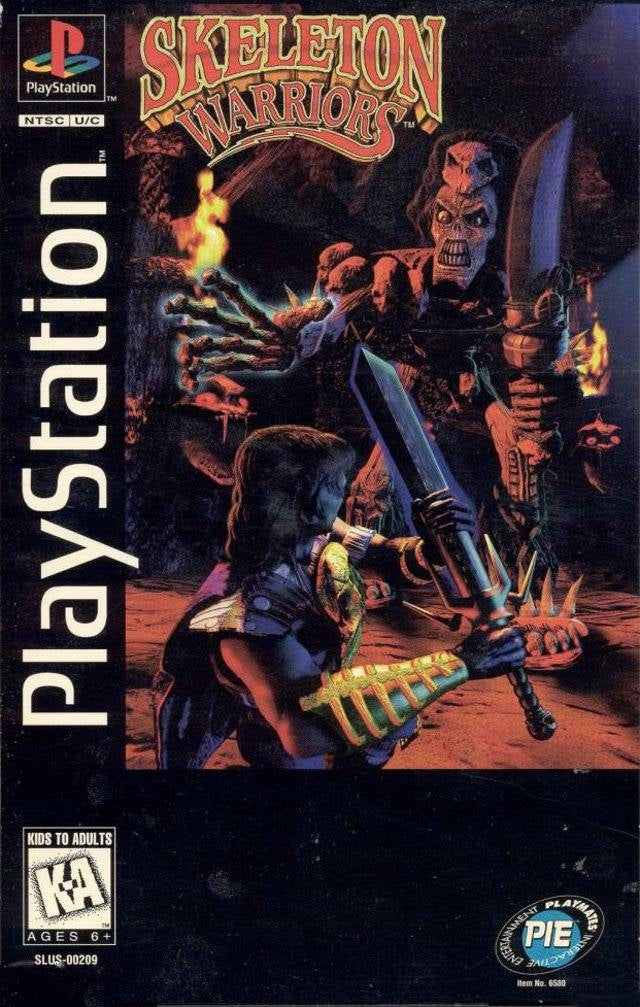 SKELETON WARRIORS (LONGBOX)  - PS1