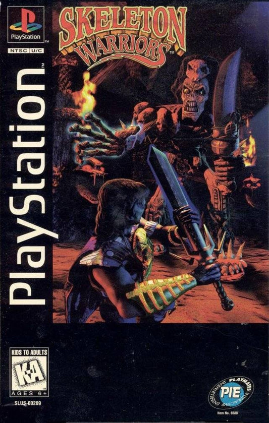 SKELETON WARRIORS (LONGBOX)  - PS1