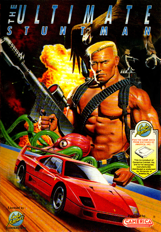 ULTIMATE STUNTMAN  - NES (W/BOX & MANUAL)