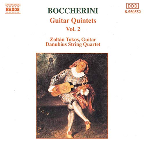 BOCCHERINI - GUITAR QUINTETS, VOL. 2