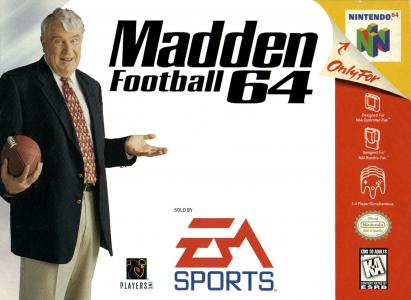 MADDEN 64  - N64 (W/BOX & MANUAL)