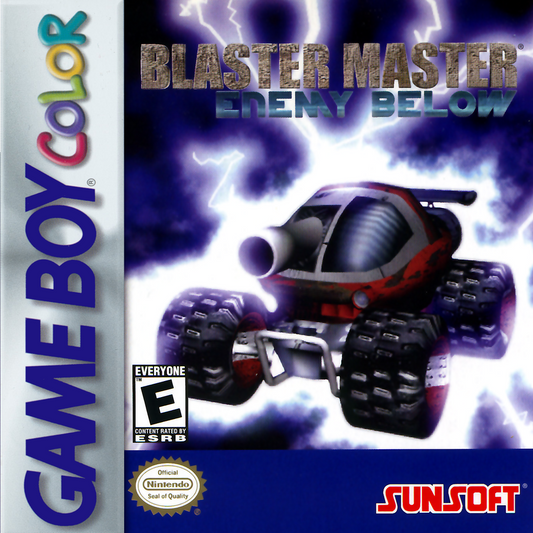 BLASTER MASTER: ENEMY BELOW  - GBC