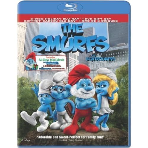 SMURFS (MOVIE) - BLU-INC. DVD COPY
