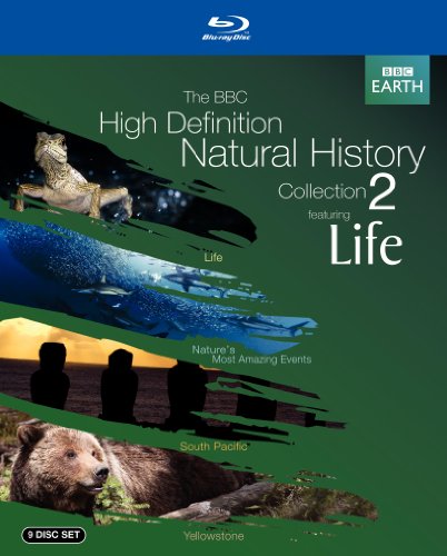 BBC NATURAL HISTORY COLLECTION 2 (LIFE / NATURE'S MOST AMAZING EVENTS / SOUTH PACIFIC / YELLOWSTONE) [BLU-RAY]