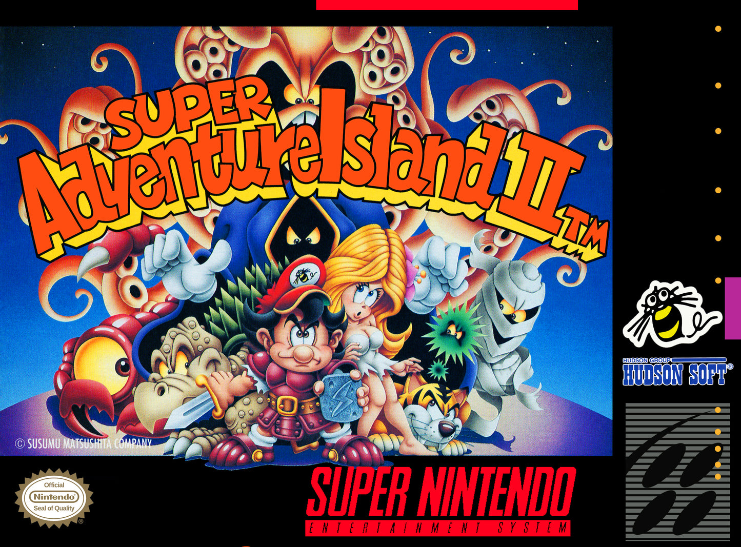 SUPER ADVENTURE ISLAND II  - SNES