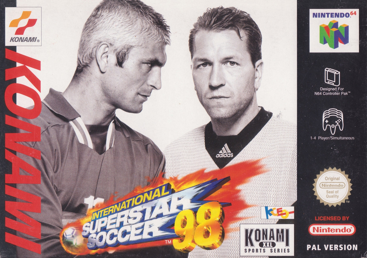 INTERNATIONAL SUPERSTAR SOCCER 98  - N64