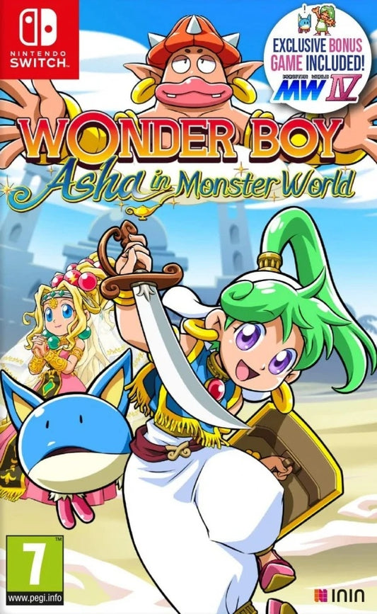 WONDER BOY ASHA IN MONSTER WORLD  - SWITCH
