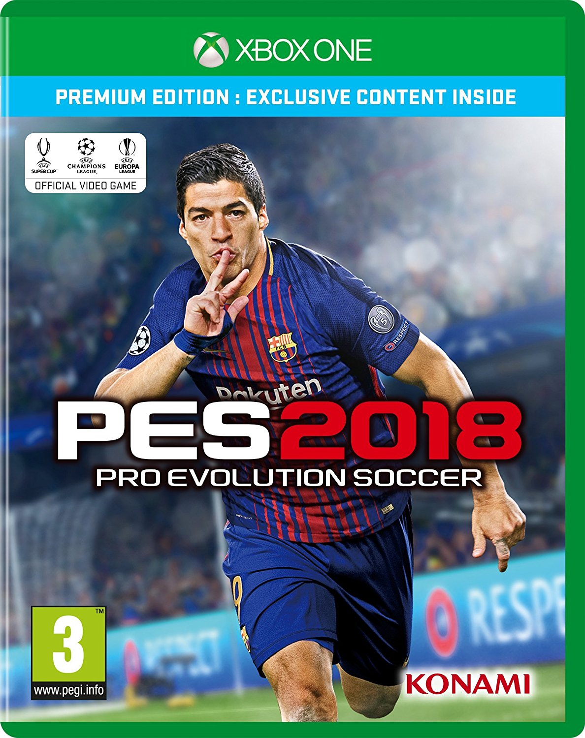PES 2018: PRO-EVOLUTION SOCCER (LEGENDAR  - XBXONE