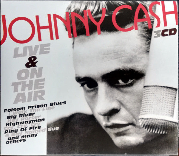 CASH, JOHNNY  - LIVE & ON THE AIR