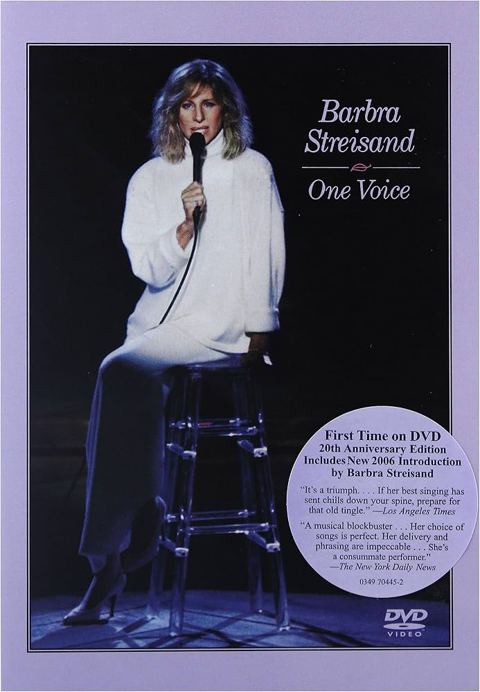 STREISAND, BARBRA  - DVD-ONE VOICE